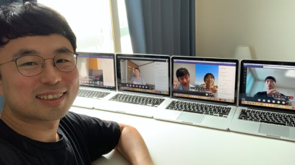 김태영 인공지능팩토리 대표가 DLD를 진행하고 있다(사진=인공지능팩토리)