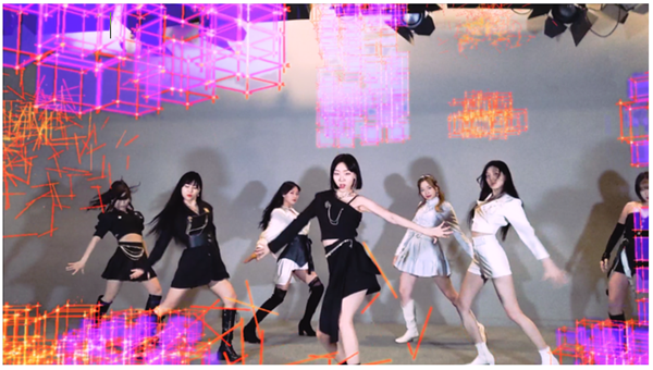 스타트업 더블미는 지난 13일 트윈월드의 메타버스 기술을 접목한 신인 걸그룹 페리블루의 데뷔 싱글 ‘Call My Name’ 티저 영상을 선보였다./사진=더블미 트윈월드 블로그 캡쳐. 