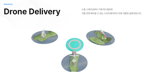 연내에는 드론 배송도 시작될 것으로 보인다. 사진=파블로항공 홈페이지 캡처