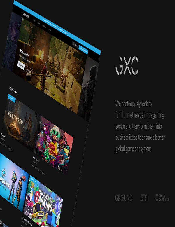 게임관련 플랫폼 지엑스씨는 지난해 4월 약 53억원 규모의 시리즈A 투자 유치에 이어 107억원의 시리즈A+ 투자를 유치했다./사진=GXC 제공