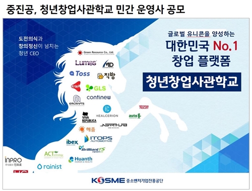 중소벤처기업 진흥공단은 청년창업사관학교(청창사)를 운영할 민간운영사를 공개 모집한다./사진=중소벤처기업진흥공단 제공