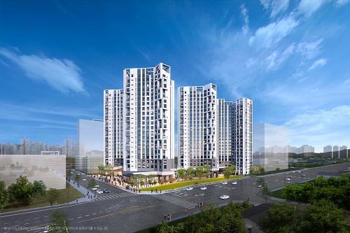 /사진= ‘힐스테이트 도화 더테라스’ 투시도