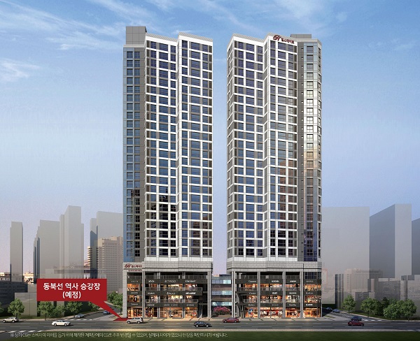 /사진=현대건설 ‘힐스테이트 청량리 메트로블’ 투시도