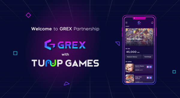 그립팬, 턴업게임즈 '환생마스터' 등 지렉스 P2E 솔루션 도입