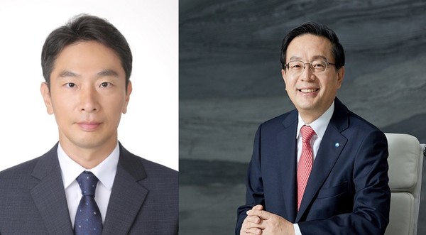 이복현(왼쪽) 금융감독원장과 손태승(오른쪽) 우리금융 회장