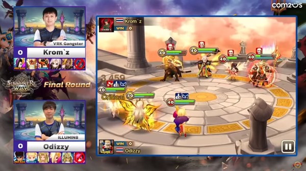  국내 게임업체들이 동남아시아에서 e스포츠 대회를 개최하는 등 현지화 공약에 공을 들이고 있다. 사진은 컴투스의 e스포츠 대회장면