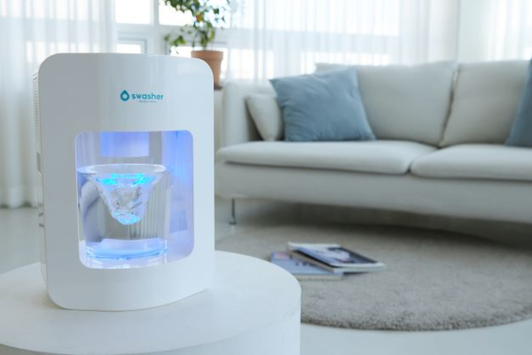 스타트업 공공의 친환경 공기청정기 ‘스워셔(Swasher)’가 세계 3대 디자인상 가운데 하나인 미국 IDEA상을 수상했다.