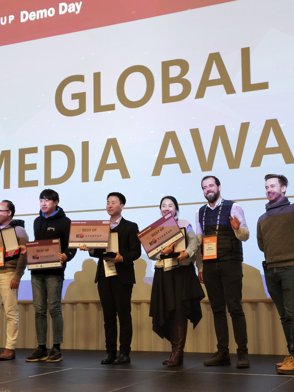 지난 17일부터 이틀 간 핀란드 헬싱키에서 진행된 세계 최대 테크 스타트업 전시회 슬러시(SLUSH)에서 에임비랩이 글로벌 미디어 분야에서 한국기업 가운데 TOP3로 선정됐다고 23일 밝혔다./사진=에임비랩