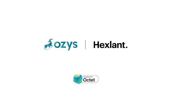  헥슬란트와 오지스의 업무 협약 이미지. /사진제공=헥슬란트