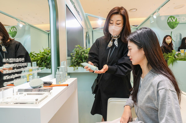 현대백화점 더현대 서울 2주년 기념 코스메틱 페어/사진=현대백화점