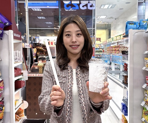 종이 빨대/사진=GS리테일