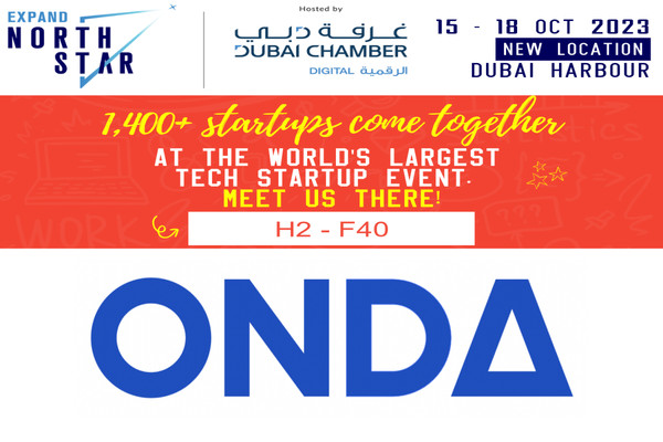 ONDA는 오는 15일부터 18일까지 4일간 두바이 하버에서 진행되는 ‘익스팬드 노스 스타 2023(이하 노스 스타)’에 참가한다고 11일 밝혔다.