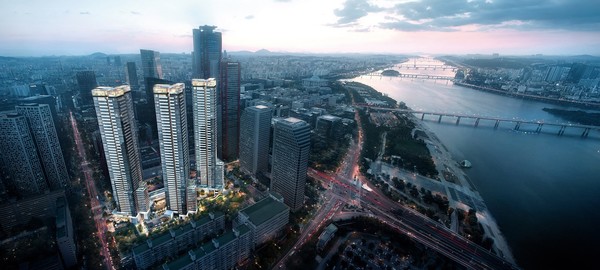 써밋 더 블랙 에디션 투시도/사진=대우건설