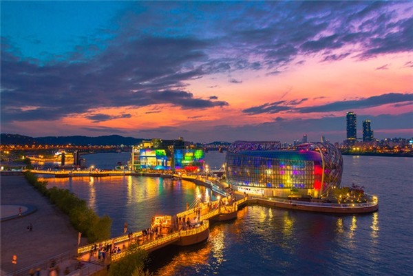 세빛섬의 모습. 사진=서울주택도시공사 제공