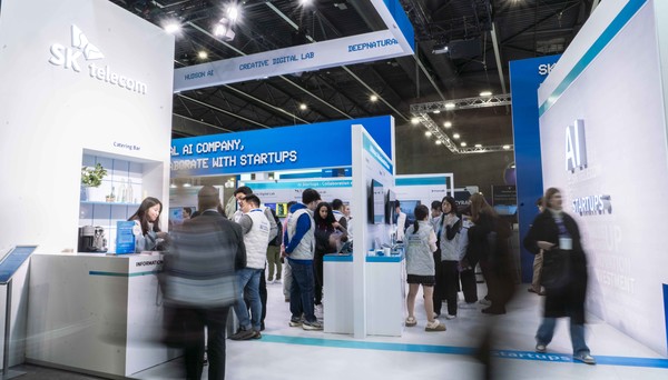 SK텔레콤은 MWC24의 부대행사인 4YFN(4 Years from Now)에서 “Global AI Company, Collaborate with Startups”를 슬로건으로 글로벌 진출을 희망하는 15개의 AI 스타트업의 혁신 아이디어와 기술을 전 세계에 선보였다.