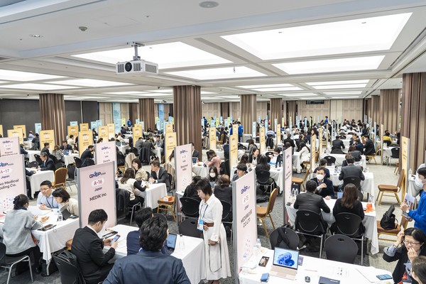 서울 강남구 코엑스에서 열리는 '글로벌 의료기기 수출상담회(GMEP)' 현장의 모습. 사진=대한무역투자진흥공사 제공