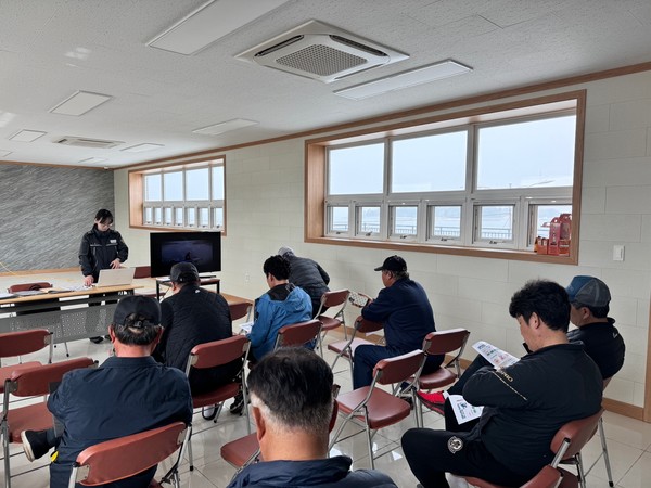 민간해양구조대원 교육 간담회 / 사진 = 태안해양경찰