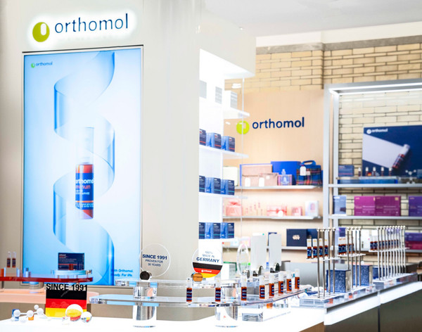 신세계백화점 센텀시티점에 입점한 동아제약 오쏘몰 플래그십 스토어 전경/사진=동아제약