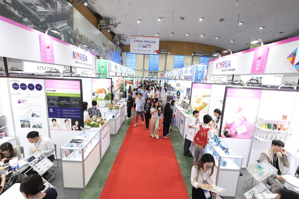 3일부터 오는 6일까지 나흘간 ‘2024 베트남 엑스포’에서 대한무역투자진흥공사(KOTRA)가 마련한 한국관의 모습. 사진=대한무역투자진흥공사 제공