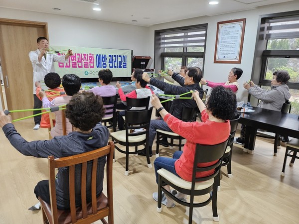 찾아가는 심뇌혈관질환 예방교실 / 사진 = 무안군