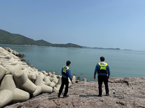 출입통제구역 중점 안전관리 / 사진 = 완도해양경찰