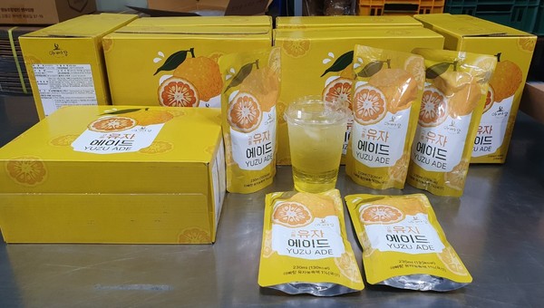 유자에이드 / 사진 = 고흥군