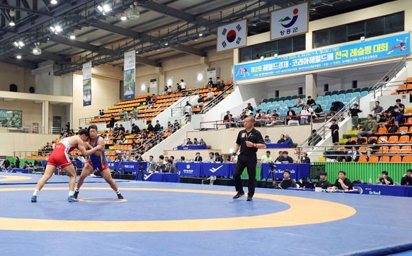 전국레슬링대회 / 사진 = 장흥군