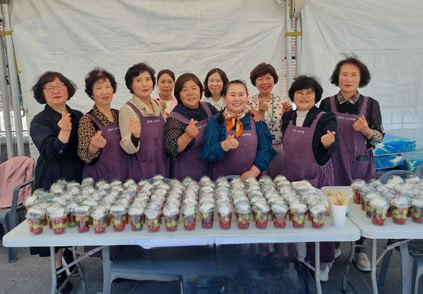 여성단체협의회 플리마켓 / 사진 = 담양군