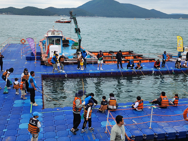 완도 정통 대나무낚시