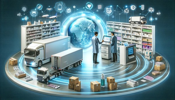 온라인팜의 혁신 비즈니스에 대해 AI가 생성한 이미지/사진=한미사이언스