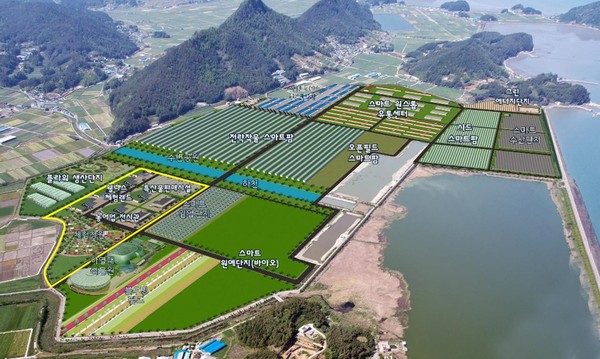농어촌융복합첨단단지 조감도 / 사진 = 장흥군