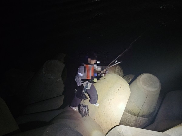 테트라포드 출입통제 위반자 집중단속 / 사진 = 태안해양경찰