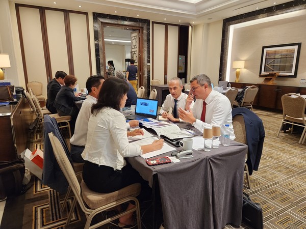 지난 2일부터 3일까지 튀르키예 이스탄불에서 열린 '원전 에너지 박람회(NPPES)’ 연계 수출상담회 현장의 모습. 사진=대한무역투자진흥공사 제공