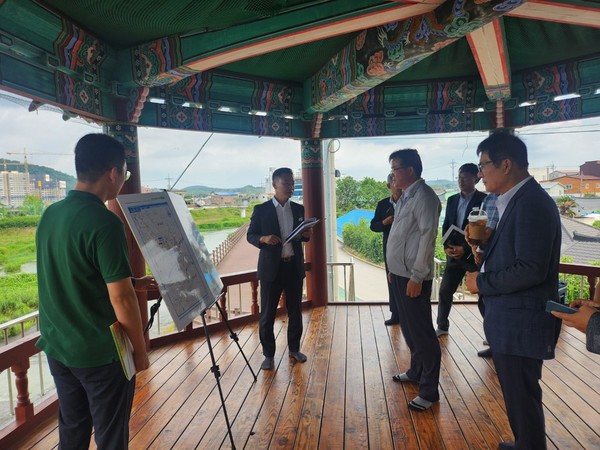 홍수취약지 합동 점검 / 사진 = 함평군