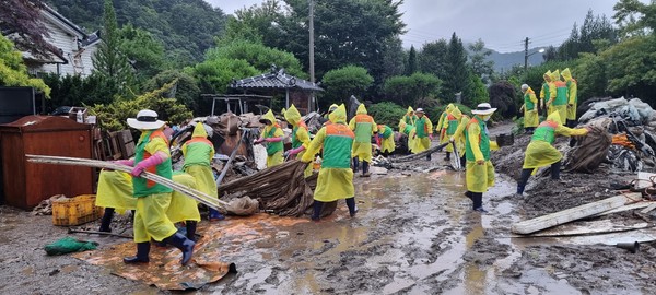 호우피해 복구 지원 / 사진 = 광주광역시