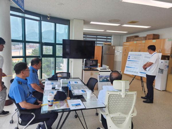 명사십리 해수욕장 현장 점검 / 사진 = 완도해양경찰