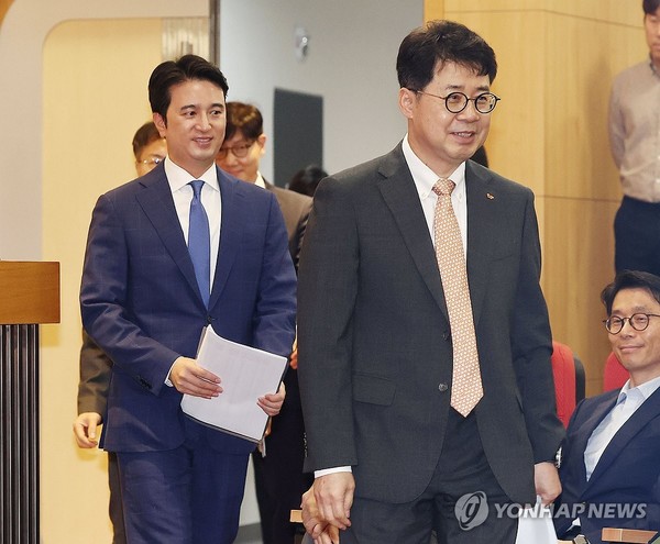 K이노베이션-SK E&S 합병 관련 기자간담회/사진=연합뉴스