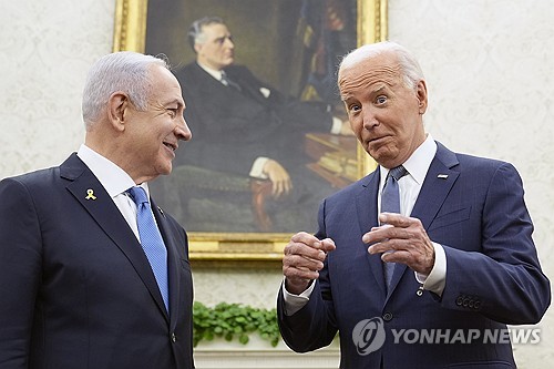 중동확전 방지에 골머리 앓는 조 바이든 미국 대통령/사진=AP 연합뉴스