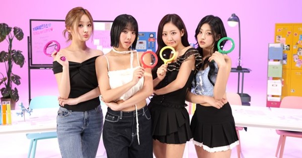 캐해연구소에 출연한 'KISS OF LIFE' /사진=마플코퍼레이션