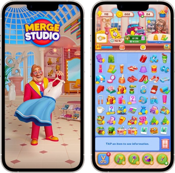 머지 스튜디오 스크린샷 /사진=더블유게임즈