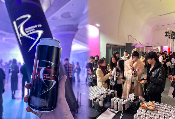 데일리비어는 서울경제진흥원(SBA)과 WWD 코리아가 주최한 글로벌 패션쇼 ‘2024 런웨이 투 서울’에 캔맥주 커스터마이징 서비스 ‘술이지’를 협찬하며, K-패션과 수제맥주의 독창적인 만남을 선보였다고 13일 밝혔다. /사진=㈜데일리비어