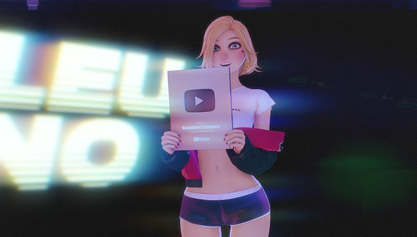 더블유카지노 유튜브 10만 구독자 축하 영상/사진=더블유게임즈