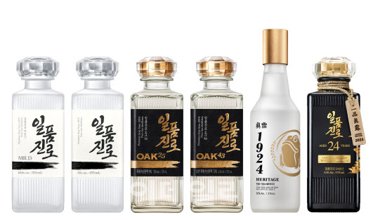 일품진로 라인업 이미지/사진=하이트진로