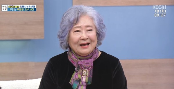 배우 정혜선이 아침마당에 출연했다. /사진=KBS