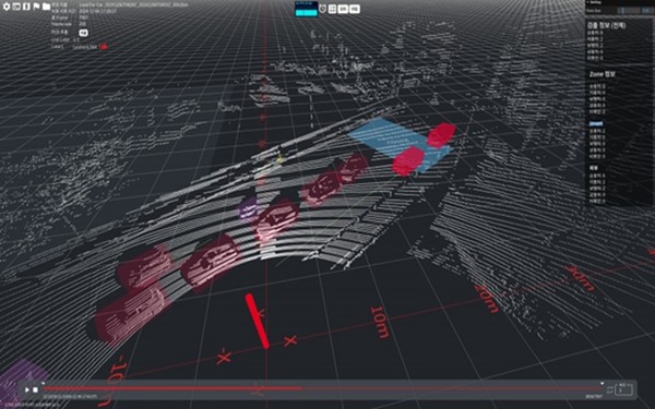 서울 은평구 교통량 감지 실제 화면 /사진=뷰런테크놀로지