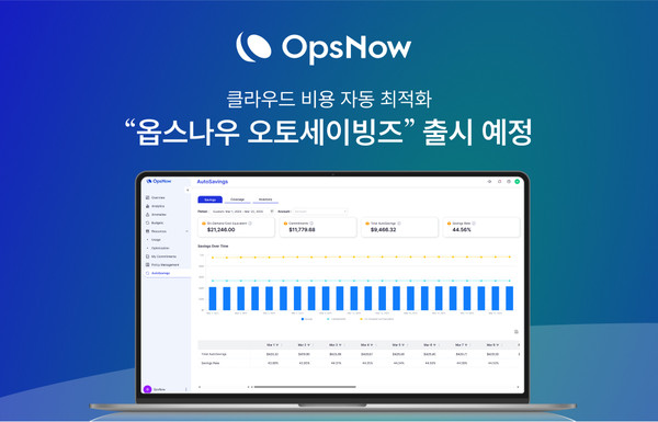 옵스나우가 제공한 ‘옵스나우 오토세이빙즈’ 캡처 화면./사진=옵스나우