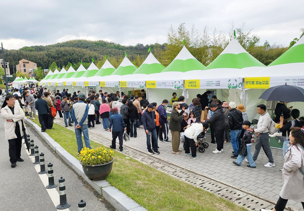 농특산물 판매 (사진제공 = 담양군)