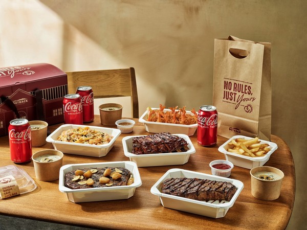 아웃백, 딜리버리 세트 메뉴/사진=아웃백