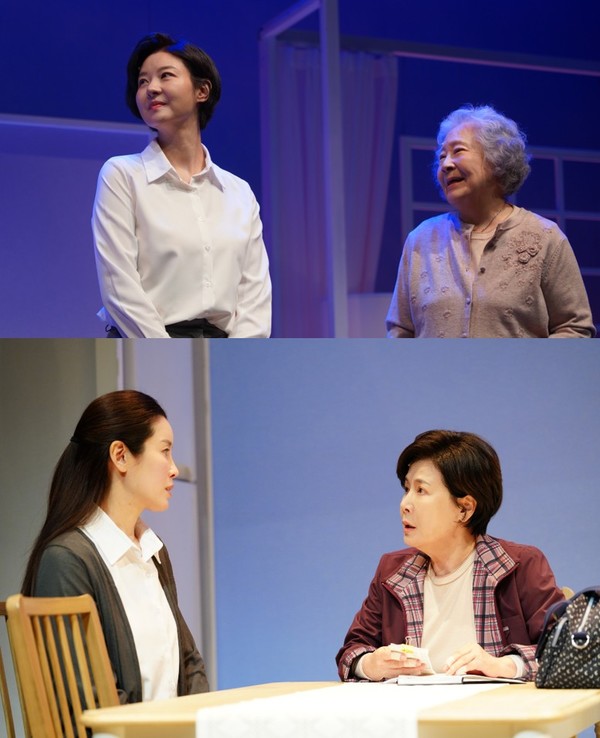 연극 '분홍립스틱' 공연 장면/사진=문컴퍼니·DPS컴퍼니 