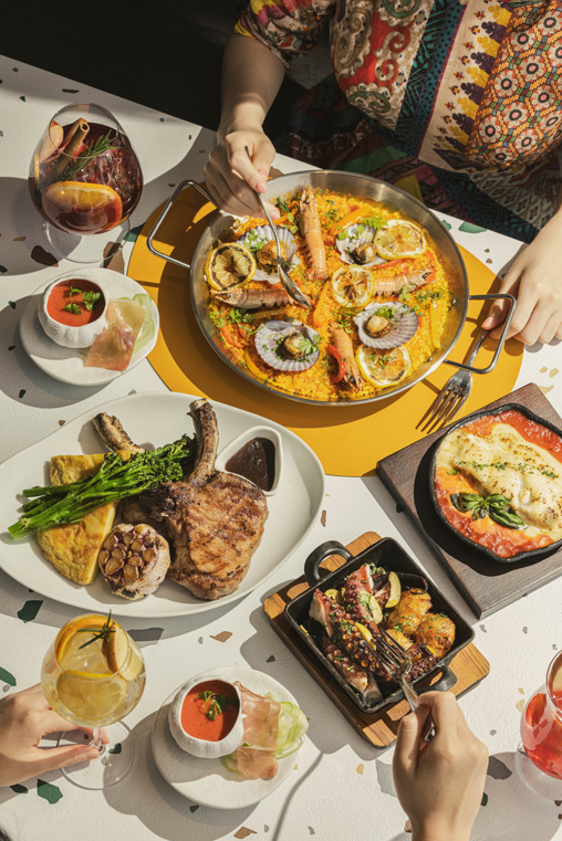 컨템포러리 다이닝 바 ‘닉스(NYX)’ 스페니시 다이닝  세트 메뉴/사진=더블트리 바이 힐튼 서울 판교